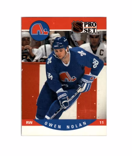 1990-91 Pro Set #635 Owen Nolan (10-X256-NORDIQUES)