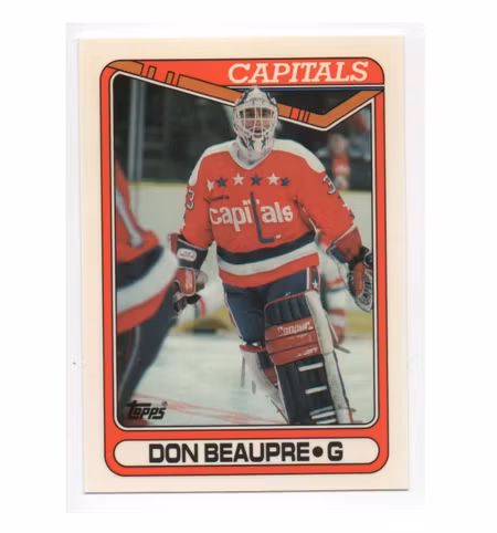 1990-91 Topps Tiffany #253 Don Beaupre (15-X124-CAPITALS)
