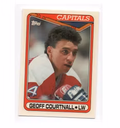 1990-91 Topps Tiffany #273 Geoff Courtnall (15-X124-CAPITALS)
