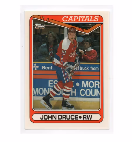 1990-91 Topps Tiffany #298 John Druce (12-X124-CAPITALS)