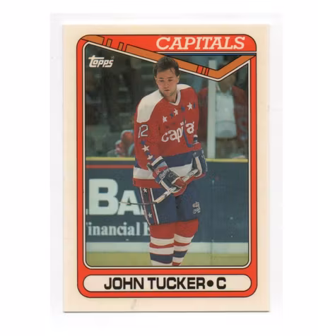 1990-91 Topps Tiffany #374 John Tucker (10-X124-CAPITALS)