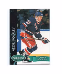 1992-93 Parkhurst #109 Alexei Kovalev (10-X285-RANGERS)