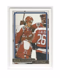 1992-93 Topps Gold #149 Kevin Hatcher (10-251x5-CAPITALS)