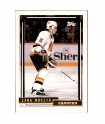 1992-93 Topps Gold #194 Dana Murzyn (10-X65-CANUCKS)