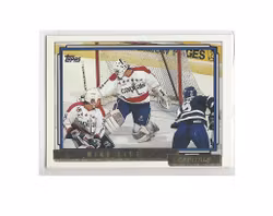 1992-93 Topps Gold #307 Mike Liut (10-250x4-CAPITALS)