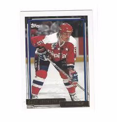 1992-93 Topps Gold #498 Calle Johansson (15-X78-CAPITALS)