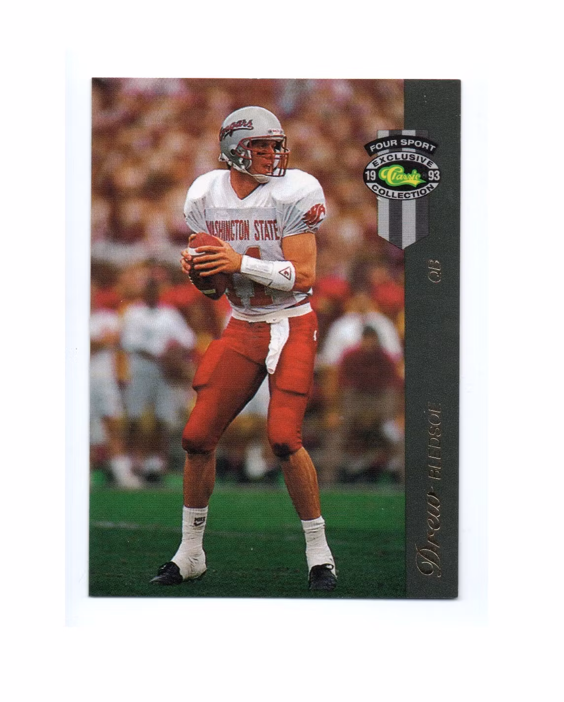 1993 Classic Four Sport McDonald's #2 Drew Bledsoe (10-D10-NFLOTHERS)