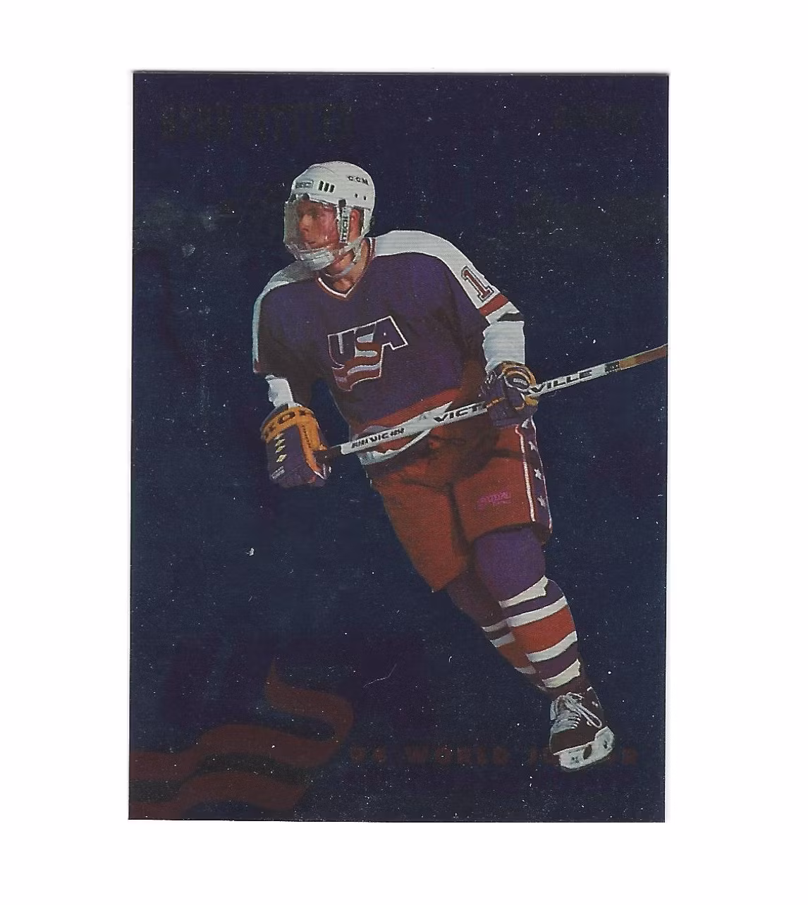 1993-94 Donruss Team USA #19 Ryan Sittler (5-181x6-USA)