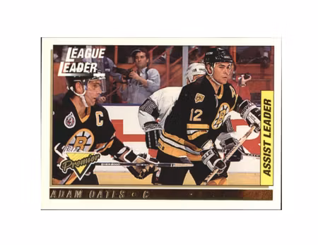 1993-94 Topps Premier Gold #74 Assist Leader (10-X174-BRUINS)