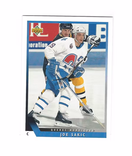1993-94 Upper Deck #69 Joe Sakic (5-X76-NORDIQUES)