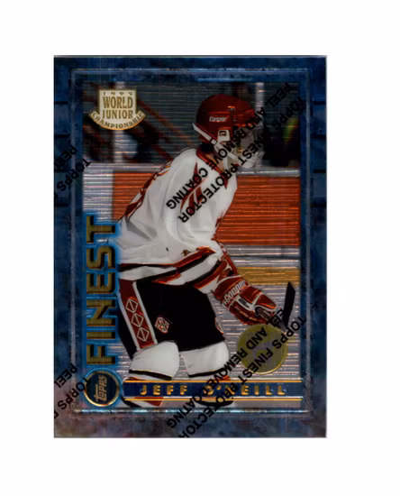 1994-95 Finest Super Team Winners #162 Jeff O'Neill WJC RC (10-X256-CANADA)