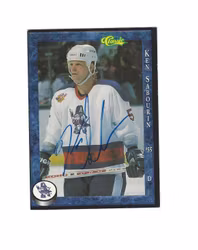 1994-95 Milwaukee Admirals #21 Ken Sabourin (25-X45-OTHERS)