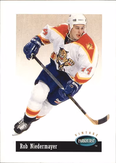 1994-95 Parkhurst Vintage #V22 Rob Niedermayer (5-X69-NHLPANTHERS)