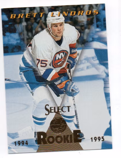 1994-95 Select #178 Brett Lindros (5-X132-ISLANDERS)