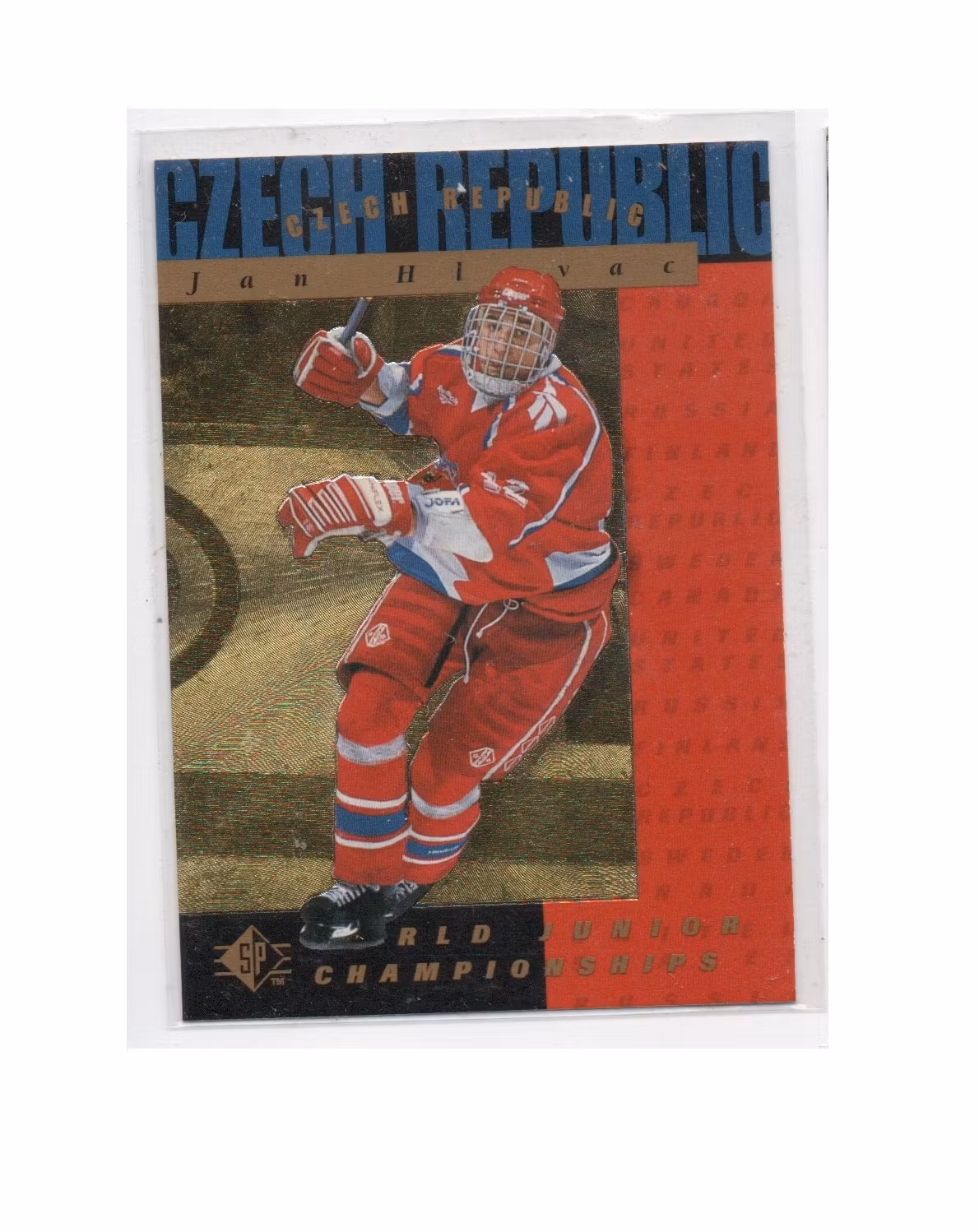 1994-95 SP #158 Jan Hlavac RC (10-X210-RUSSIA) (9495SP)