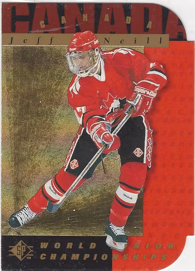 1994-95 SP Die Cuts #152 Jeff O'Neill (10-X75-CANADA) (9495SP)