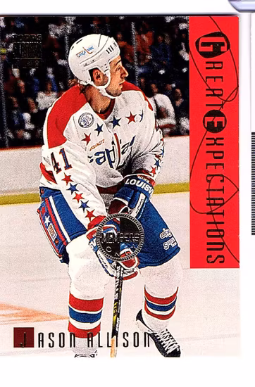 1994-95 Stadium Club Members Only Parallel #118 Jason Allison GE (12-X32-CAPITALS)