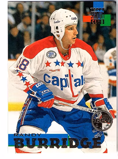 1994-95 Stadium Club Members Only Parallel #163 Randy Burridge (12-X26-CAPITALS)