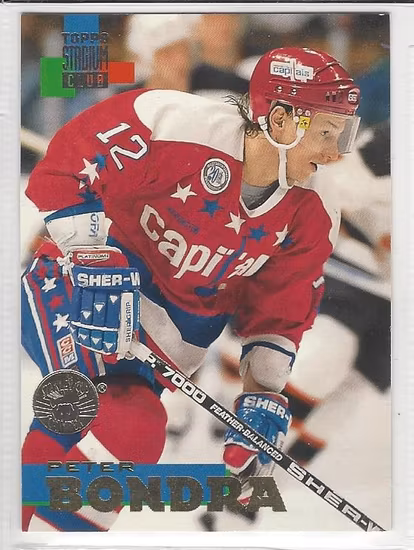 1994-95 Stadium Club Super Team Winner #247 Peter Bondra (15-248x1-CAPITALS)