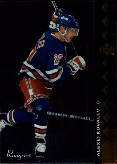 1994-95 Upper Deck SP Inserts #SP49 Alexei Kovalev (10-X65-RANGERS)