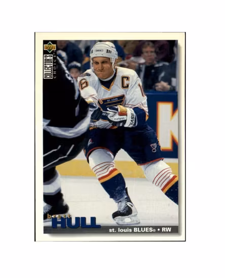 1995-96 Collector's Choice #214 Brett Hull (5-X238-BLUES)