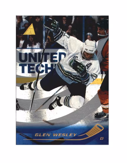 1995-96 Pinnacle Rink Collection #80 Glen Wesley (10-X184-WHALERS)