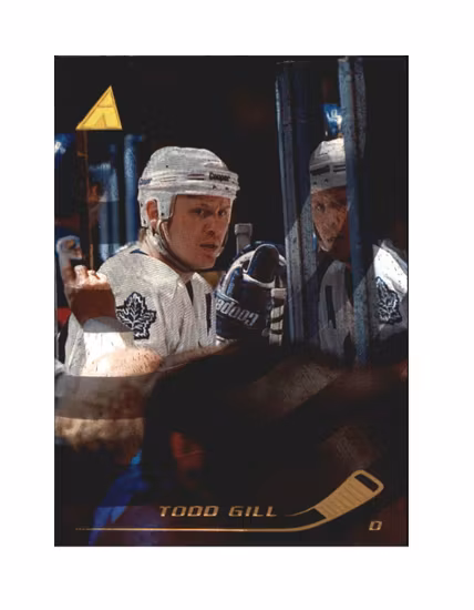 1995-96 Pinnacle Rink Collection #171 Todd Gill (10-X185-MAPLE LEAFS)
