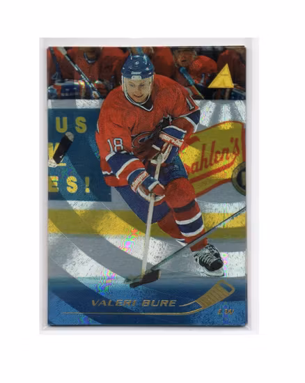 1995-96 Pinnacle Rink Collection #174 Valeri Bure (10-X196-CANADIENS) (3)
