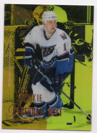 1995-96 Select Certified Mirror Gold #119 Brendan Witt (15-X83-CAPITALS)