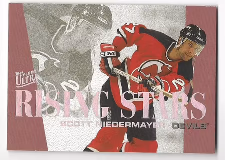 1995-96 Ultra Rising Stars #5 Scott Niedermayer (10-X149-DEVILS) (2)