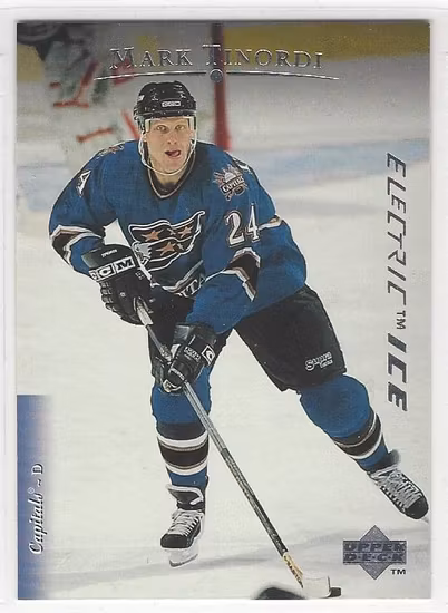 1995-96 Upper Deck Electric Ice #94 Mark Tinordi (15-X86-CAPITALS)