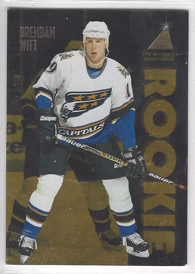 1995-96 Zenith #124 Brendan Witt RC (10-254x7-CAPITALS)