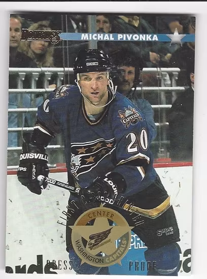 1996-97 Donruss Press Proofs #60 Michal Pivonka (15-X151-CAPITALS)
