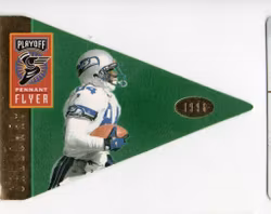 1996 Playoff Contenders Pennant Flyers #PF2 Joey Galloway (30-X296-NFLSEAHAWKS)