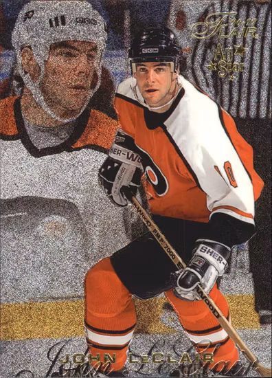 1996-97 Flair #69 John LeClair (5-X27-FLYERS)