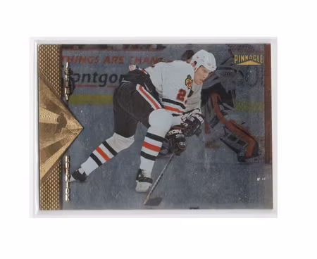 1996-97 Pinnacle Foil #98 Jeremy Roenick (10-X196-BLACKHAWKS)