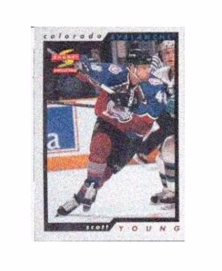 1996-97 Score Golden Blades #140 Scott Young (10-X196-AVALANCHE)