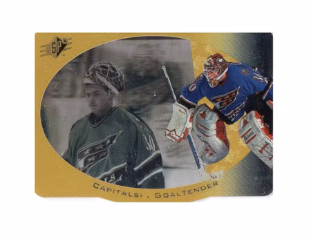 1996-97 SPx Gold #48 Jim Carey (20-142x2-CAPITALS) (9697SP)