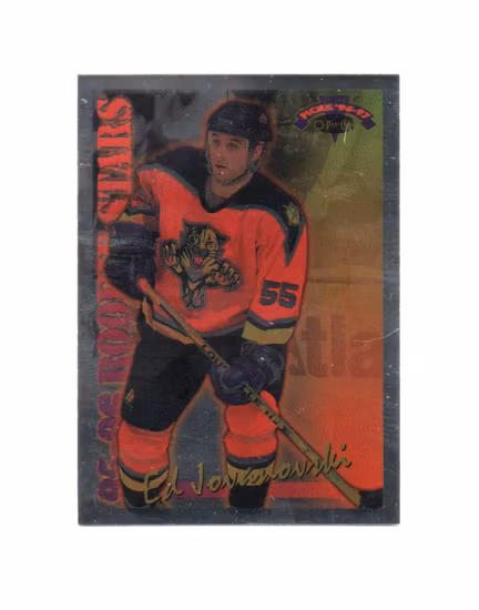 1996-97 Topps Picks Rookie Stars OPC #RS11 Ed Jovanovski (60-X248-NHLPANTHERS)