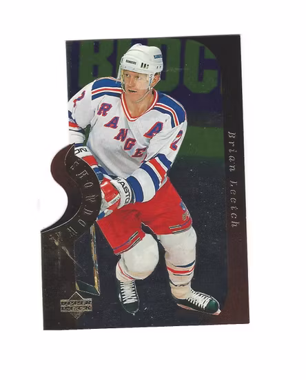 1996-97 Upper Deck Superstar Showdown #SS7B Brian Leetch (12-185x7-RANGERS)