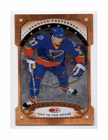 1997-98 Donruss Preferred Cut to the Chase #50 Harry York B (10-X178-BLUES)