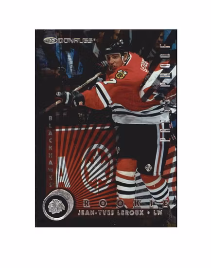 1997-98 Donruss Press Proofs Silver #211 Jean-Yves Leroux (12-X170-BLACKHAWKS)