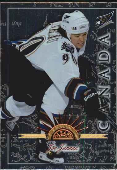 1997-98 Leaf International #53 Joe Juneau (5-X68-CAPITALS) (9798L)