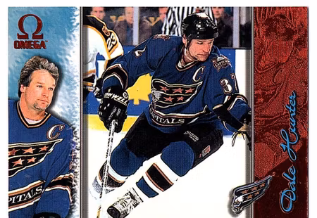 1997-98 Pacific Omega Copper #239 Dale Hunter (10-X34-CAPITALS)