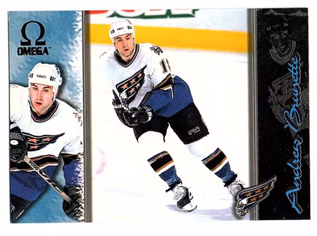 1997-98 Pacific Omega Dark Gray #237 Andrew Brunette (10-X28-CAPITALS)