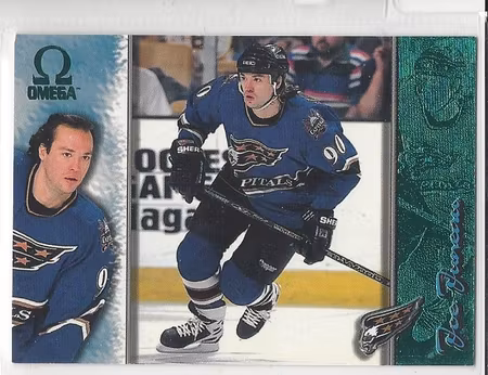 1997-98 Pacific Omega Emerald Green #241 Joe Juneau (10-X90-CAPITALS)