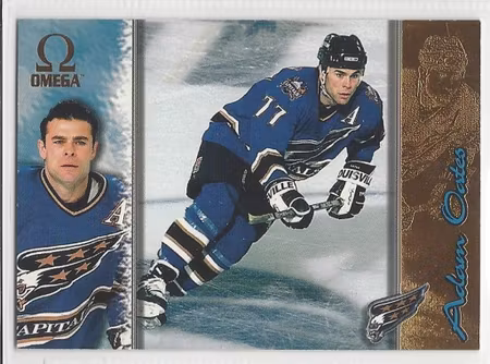 1997-98 Pacific Omega Gold #243 Adam Oates (10-X150-CAPITALS)