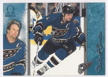 1997-98 Pacific Omega Ice Blue #239 Dale Hunter (15-X112-CAPITALS)