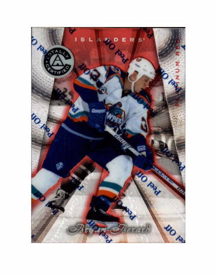 1997-98 Pinnacle Totally Certified Platinum Red #40 Bryan Berard (12-X179-ISLANDERS)
