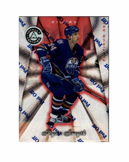 1997-98 Pinnacle Totally Certified Platinum Red #79 Ryan Smyth (15-X179-OILERS)